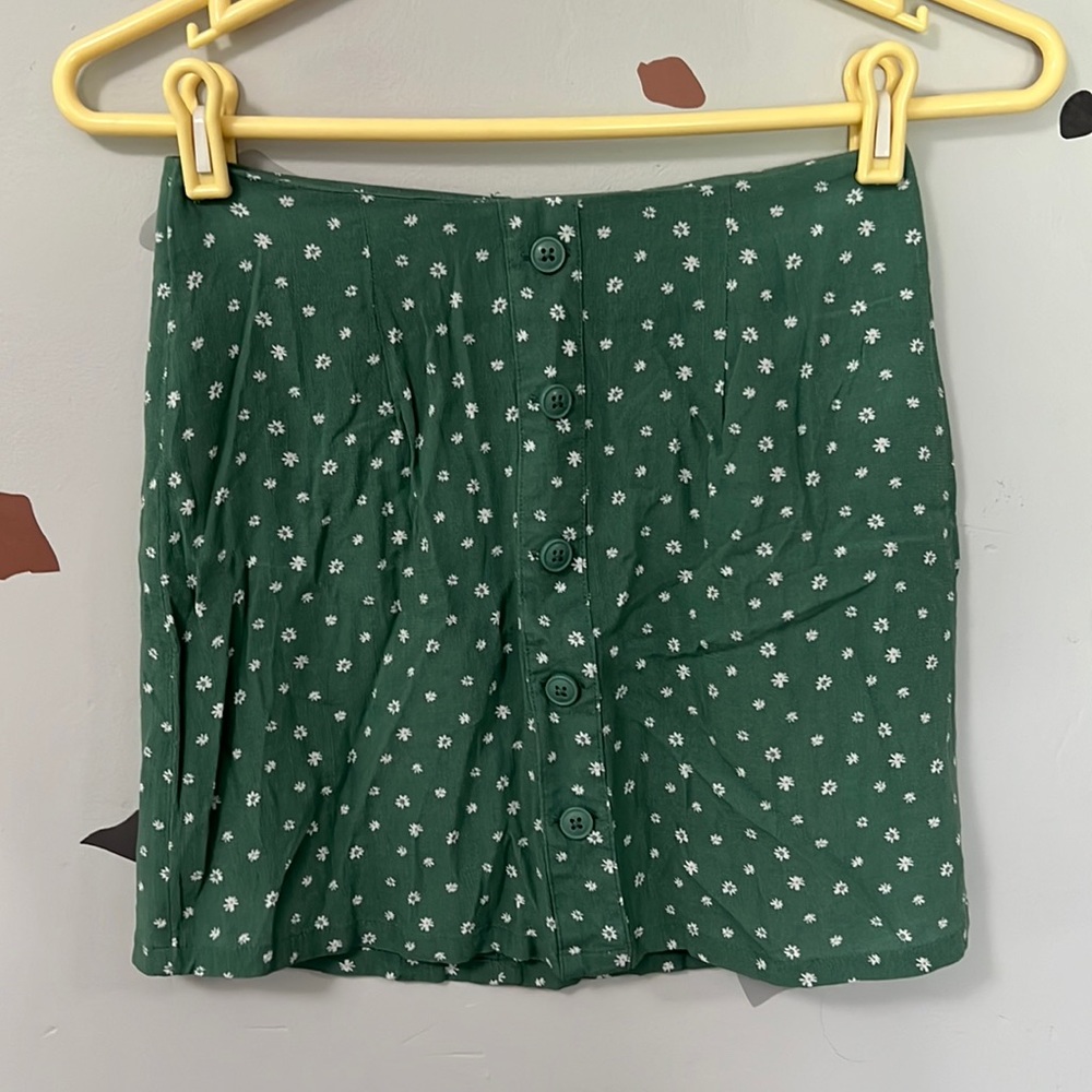Flower Mini Skirt